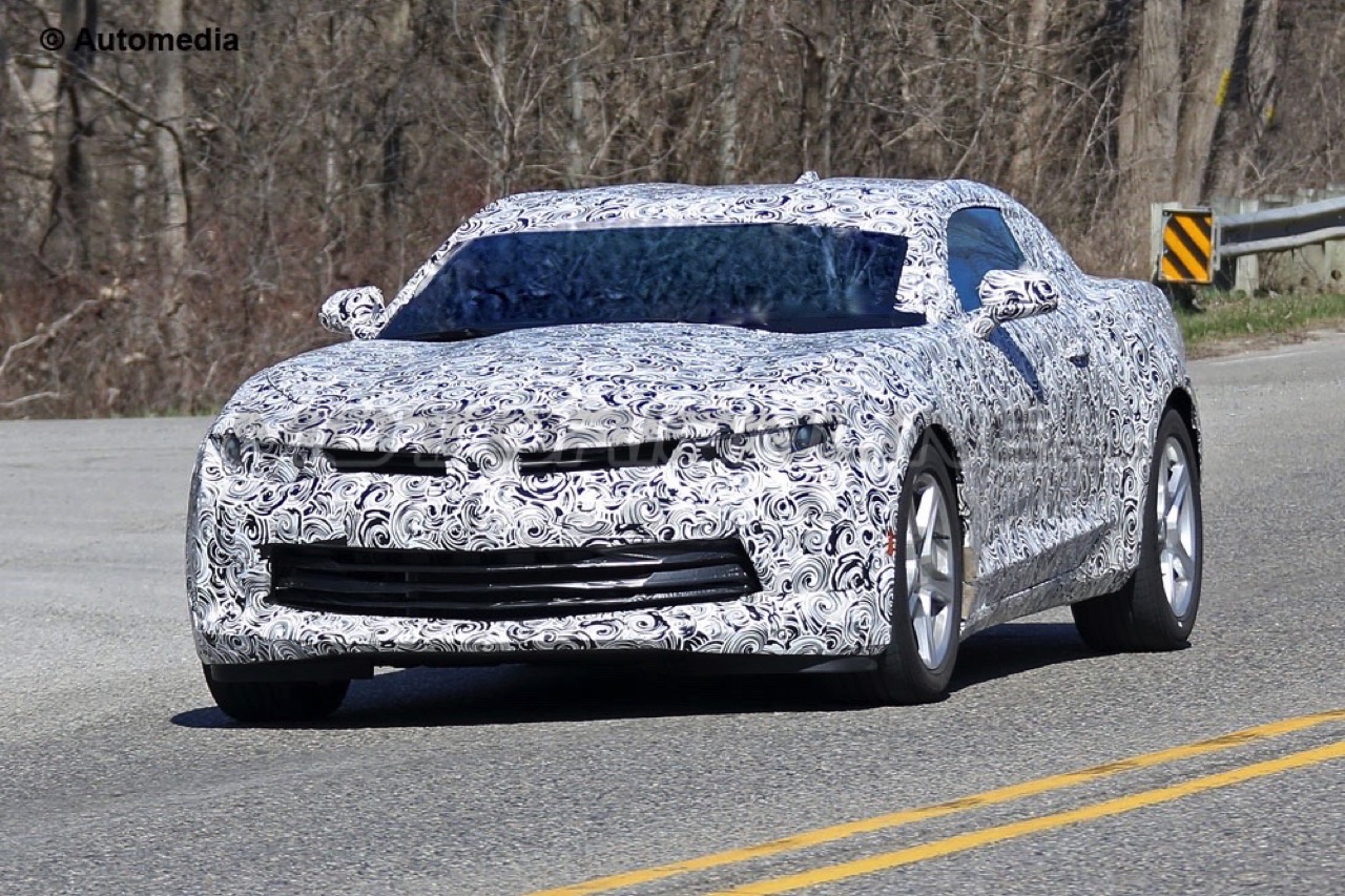 Chevrolet Camaro 2016 - Foto spia 22-04-2015