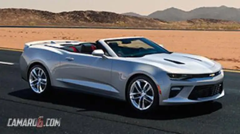 Chevrolet Camaro Cabrio 2016 - Foto leaked  - 2