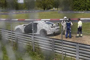 Chevrolet Camaro Z28 - Incidente al Nurburgring (foto spia maggio 2016)