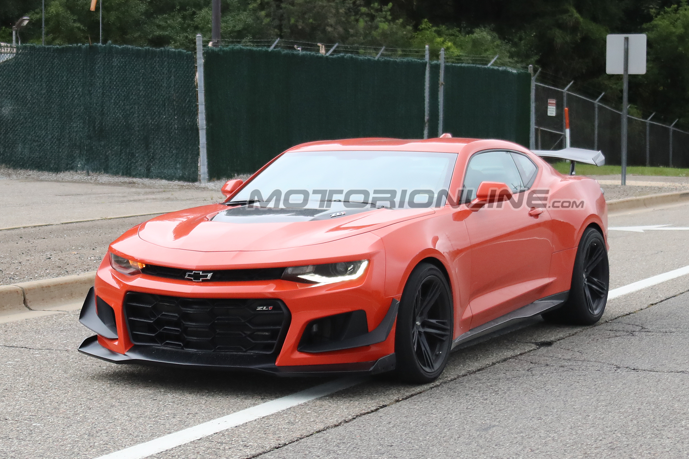 Chevrolet Camaro ZL1 1LE MY 2019 foto spia 11 settembre 2018