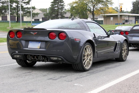 Chevrolet Corvette C7 foto spia ottobre 2011