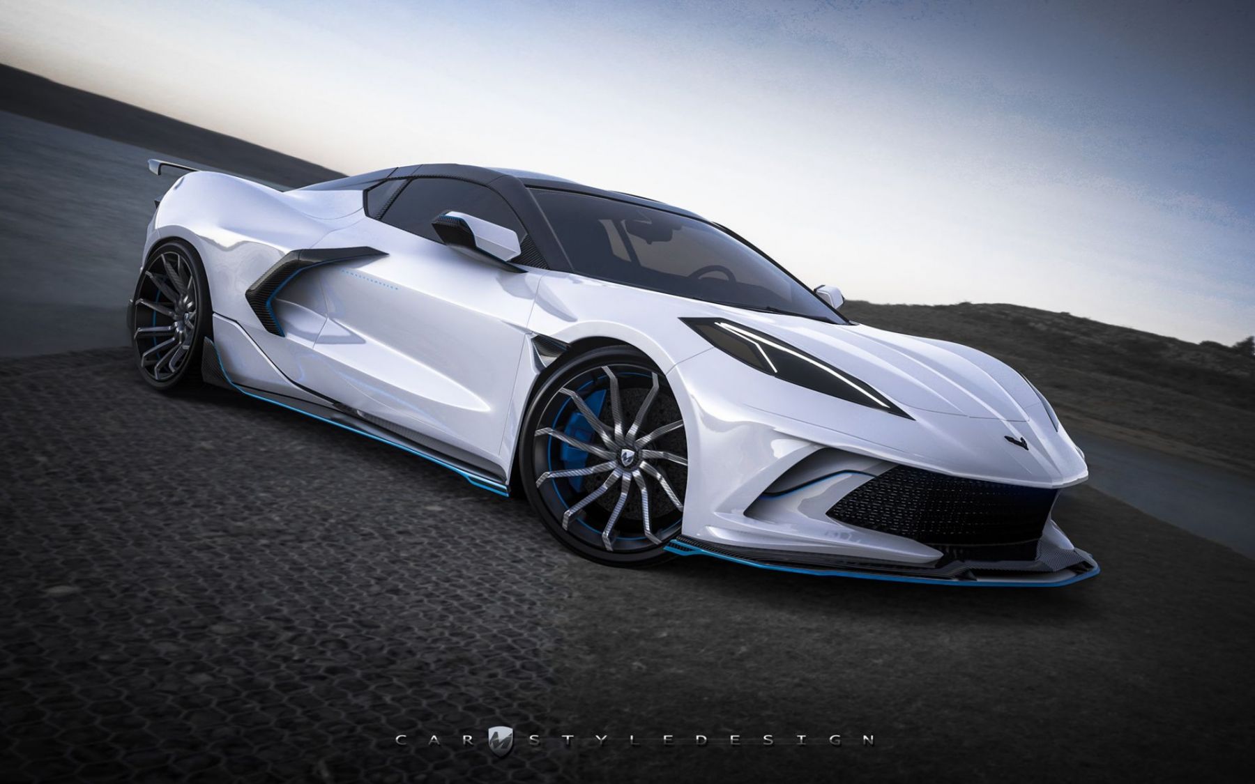 Chevrolet Corvette C8 2020 - Tuning-Render