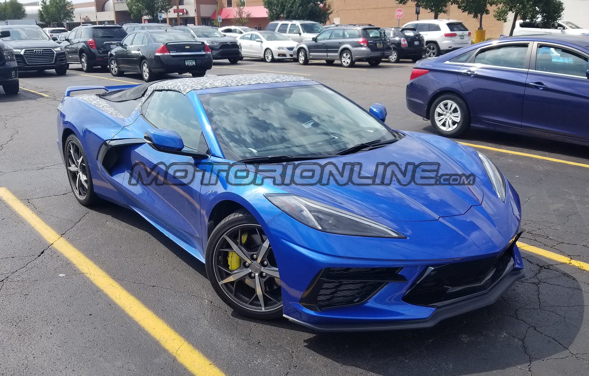 Chevrolet Corvette C8 Convertible - Foto spia 31-07-2019