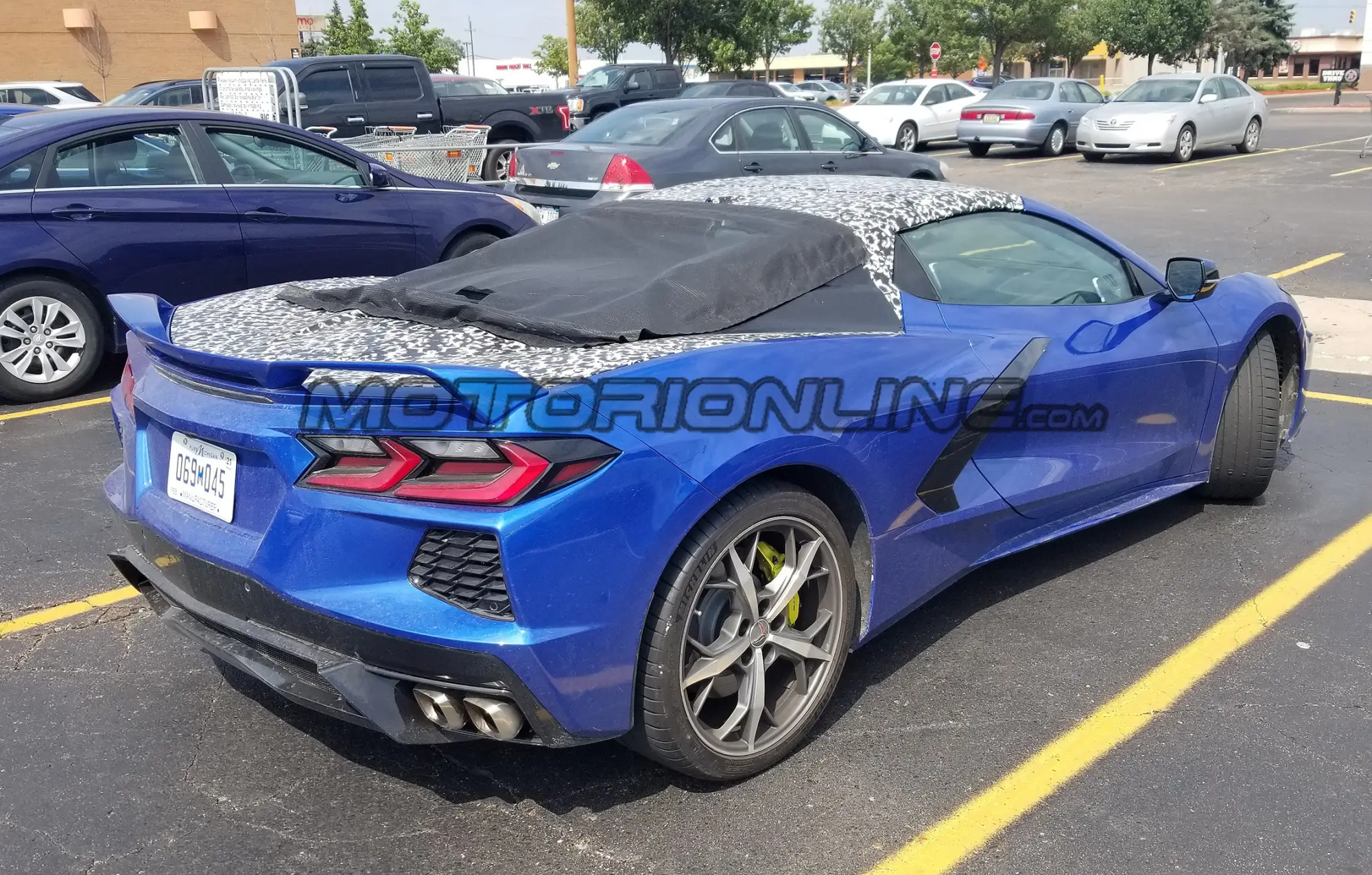 Chevrolet Corvette C8 Convertible - Foto spia 31-07-2019 - 4