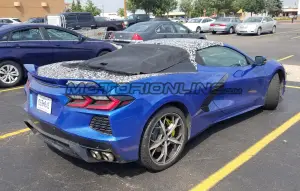 Chevrolet Corvette C8 Convertible - Foto spia 31-07-2019 - 4