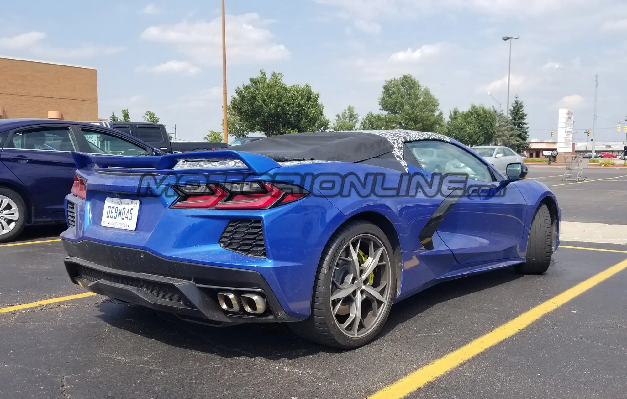 Chevrolet Corvette C8 Convertible - Foto spia 31-07-2019 - 5