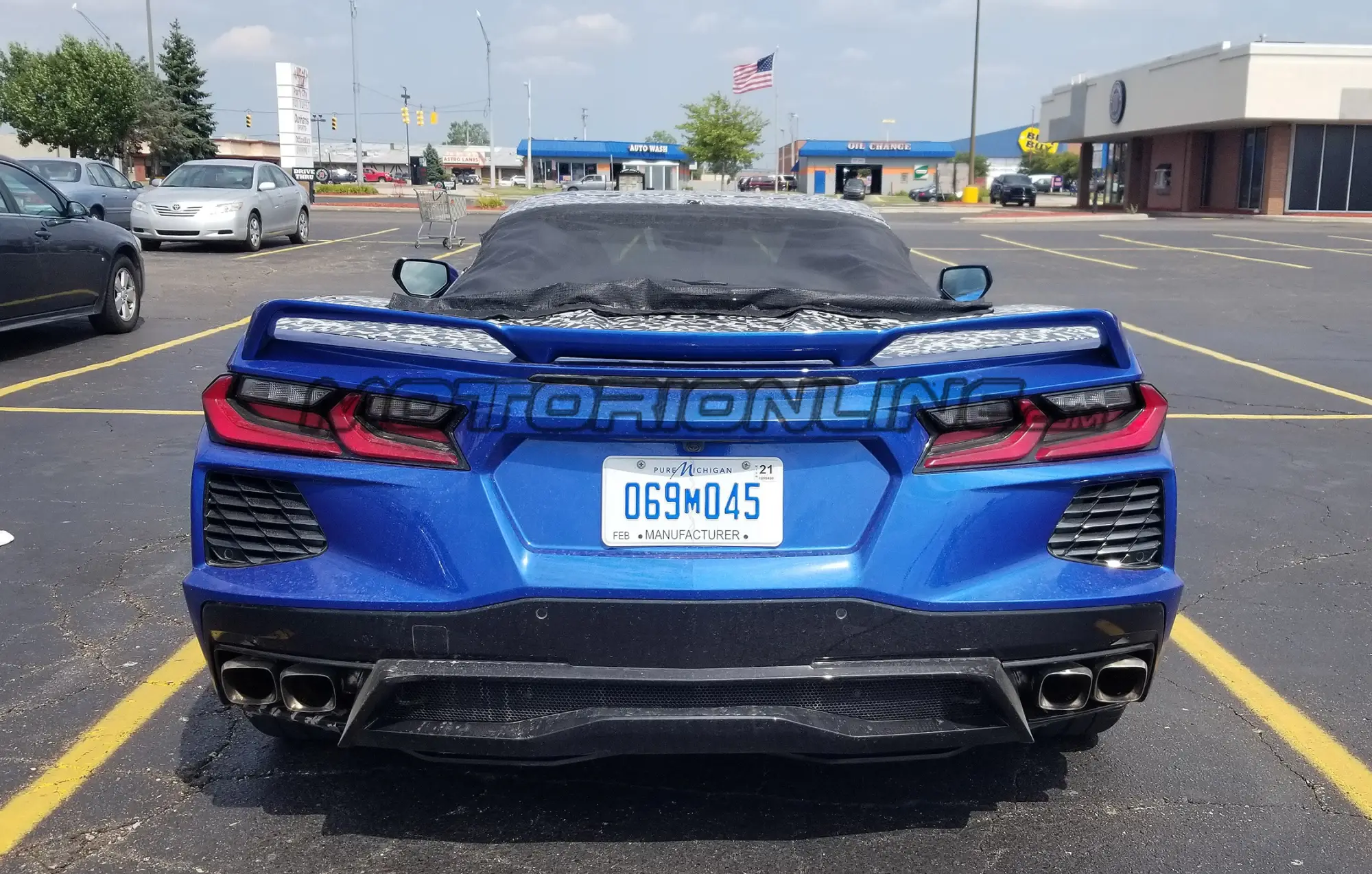 Chevrolet Corvette C8 Convertible - Foto spia 31-07-2019 - 6