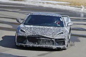 Chevrolet Corvette C8 foto spia 13 marzo 2019