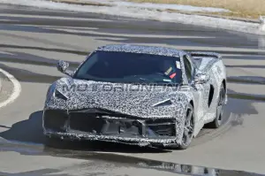 Chevrolet Corvette C8 foto spia 13 marzo 2019