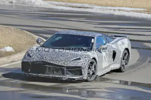 Chevrolet Corvette C8 foto spia 13 marzo 2019