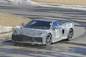 Chevrolet Corvette C8 foto spia 13 marzo 2019