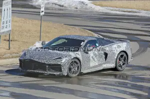 Chevrolet Corvette C8 foto spia 13 marzo 2019