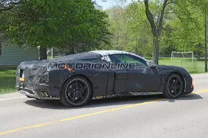 Chevrolet Corvette C8 foto spia 18 maggio 2018