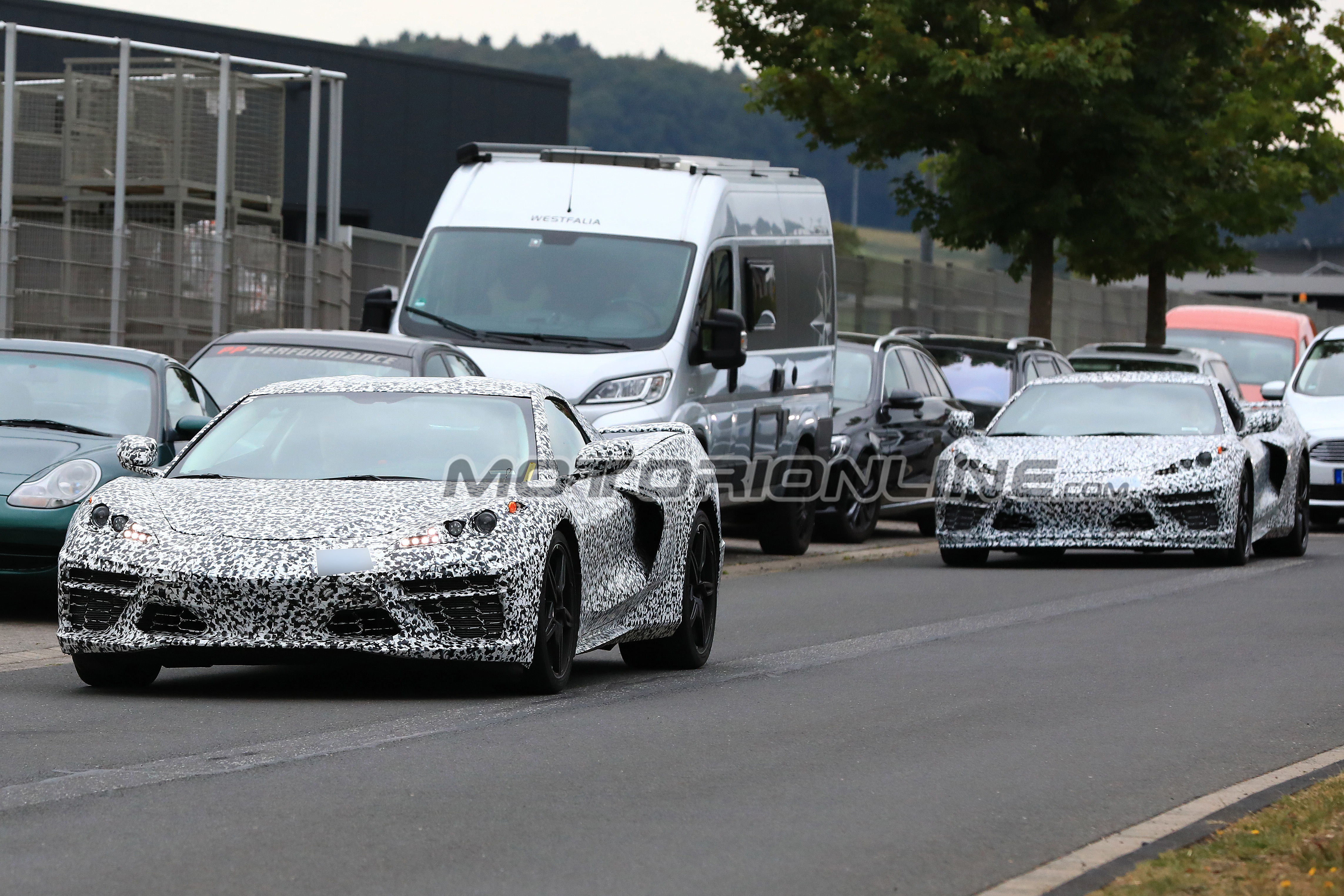 Chevrolet Corvette C8 foto spia 6 settembre 2018