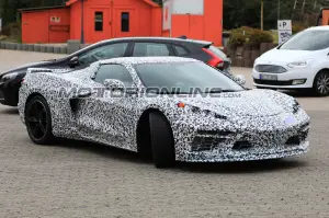 Chevrolet Corvette C8 foto spia 6 settembre 2018