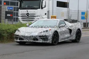 Chevrolet Corvette C8 foto spia 6 settembre 2018