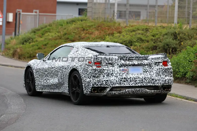 Chevrolet Corvette C8 foto spia 6 settembre 2018 - 7