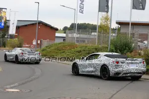 Chevrolet Corvette C8 foto spia 6 settembre 2018