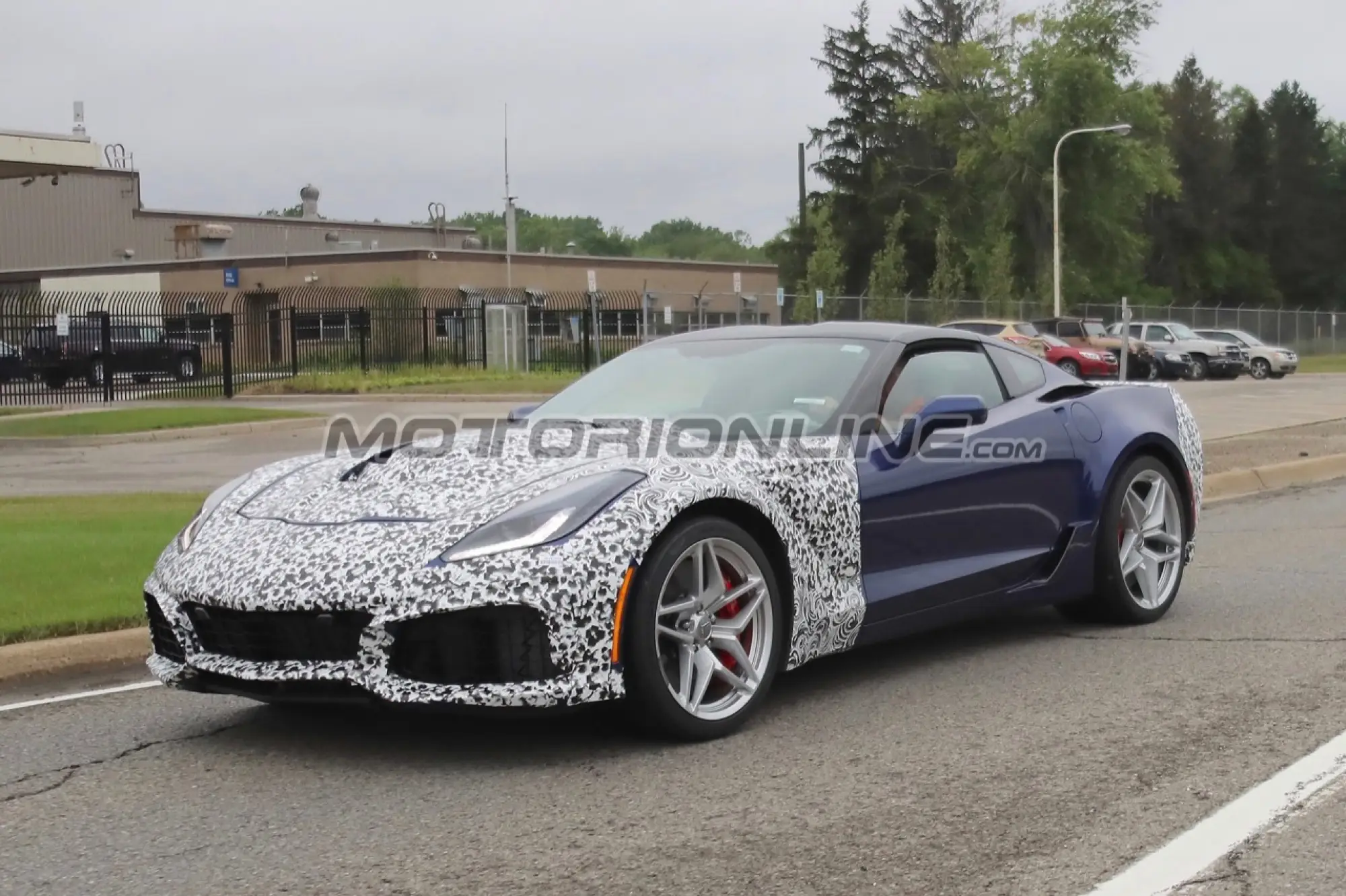 Chevrolet Corvette ZR1 2018 - Foto spia 12-08-2017 - 6