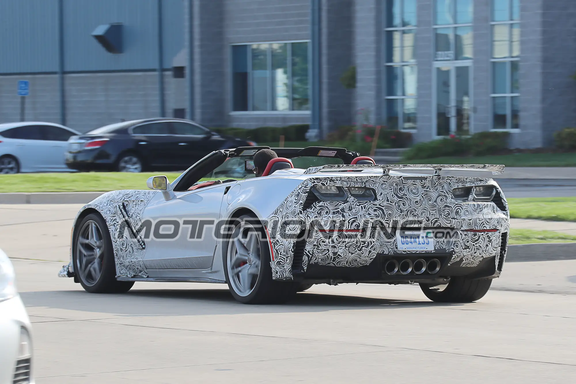 Chevrolet Corvette ZR1 Convertible foto spia 25 Settembre 2017 - 6