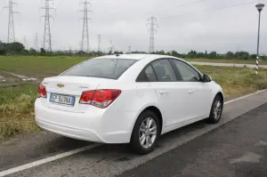 Chevrolet Cruze Gpl: prova su strada
