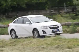 Chevrolet Cruze Gpl: prova su strada