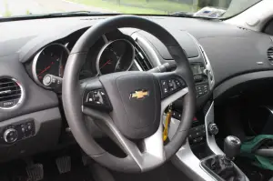 Chevrolet Cruze Gpl: prova su strada