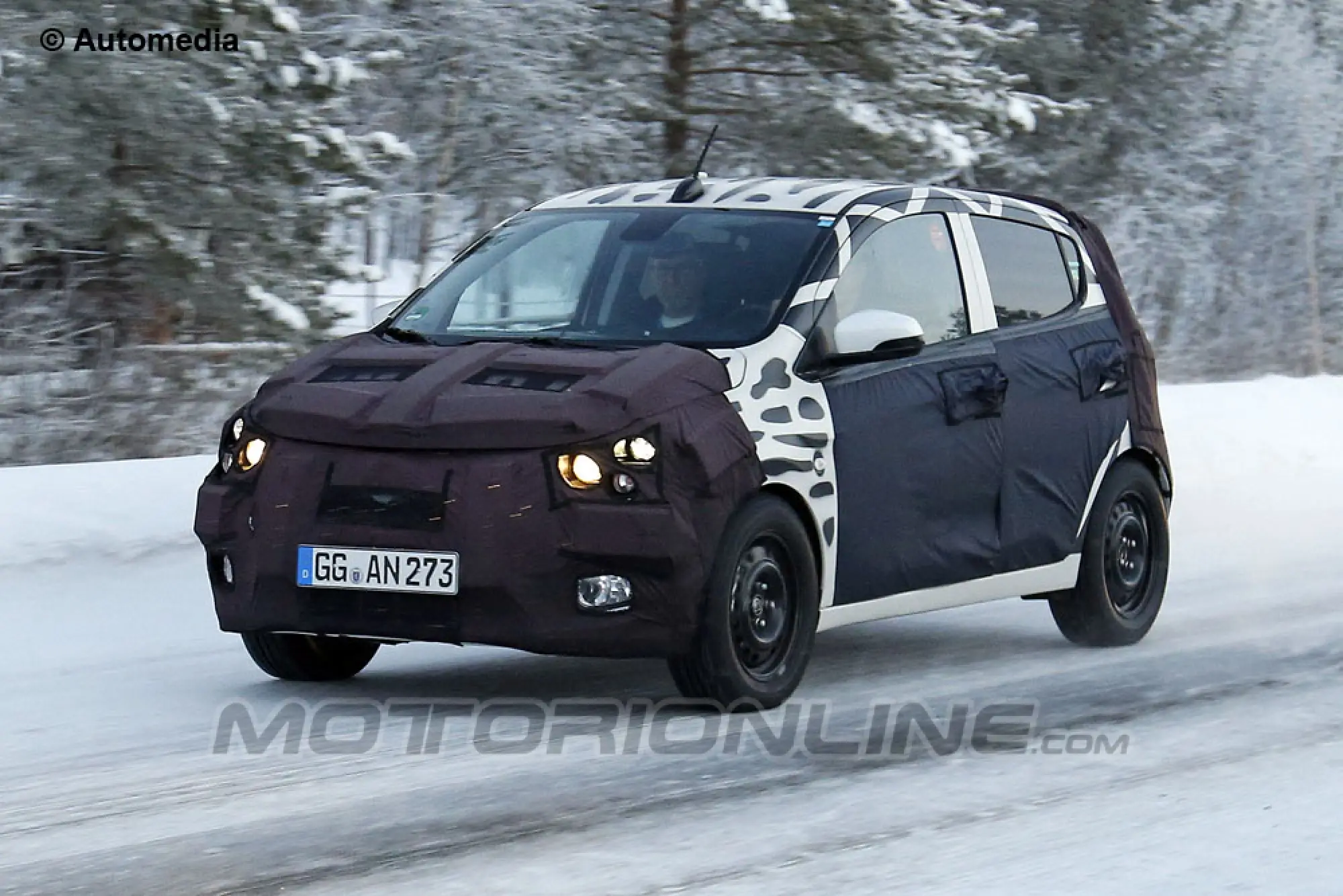 Chevrolet Spark MY 2015 - mini Opel - Foto spia 21-01-2014 - 2