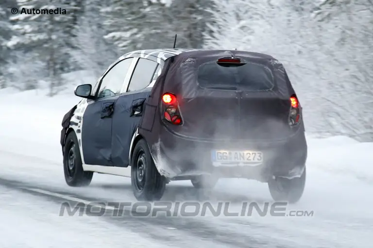 Chevrolet Spark MY 2015 - mini Opel - Foto spia 21-01-2014 - 5