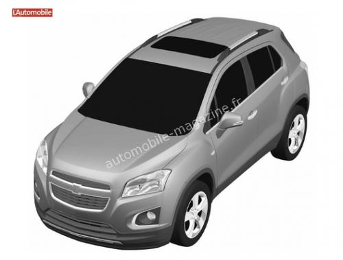 Chevrolet SUV compatto bozzetti