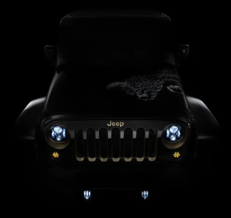 Chrysler 300 Jeep Wrangler Salone di Pechino 2012 teaser - 7
