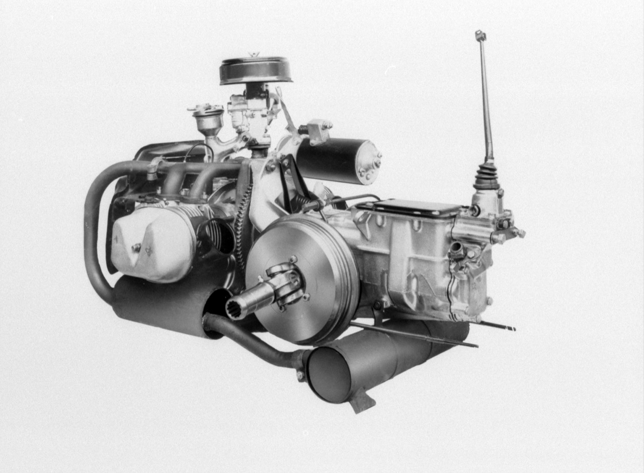 Citroen 2CV - il motore 