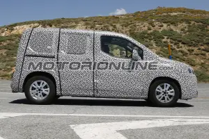 Citroën Berlingo e Peugeot Partner foto spia 16 Giugno 2017