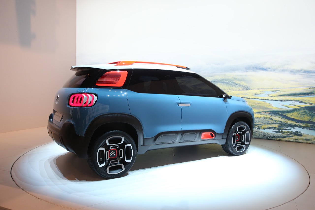 Citroen C-Aircross Concept Foto Live - Salone di Ginevra 2017