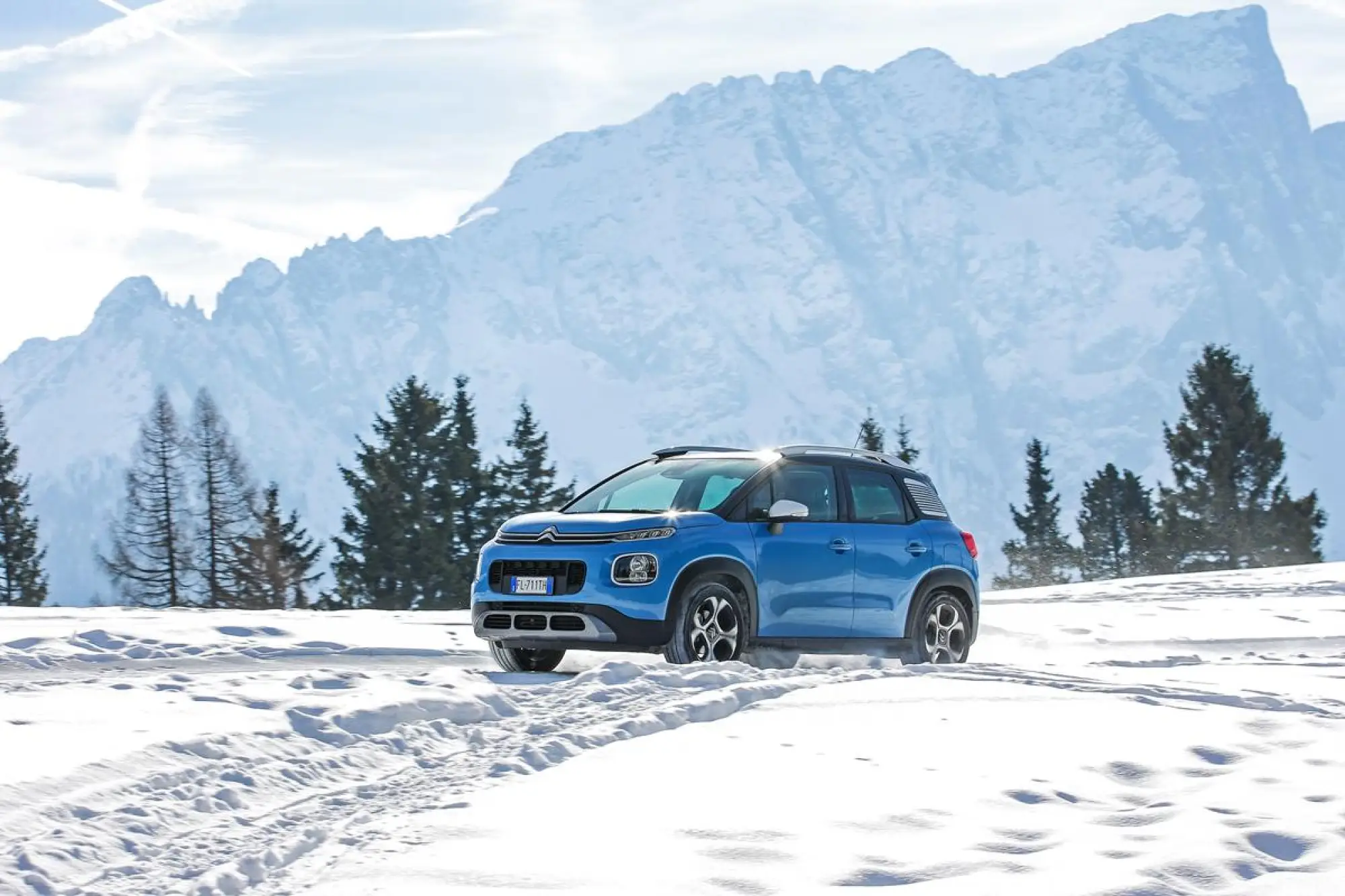 Citroen C3 Aircross sulla neve - 10