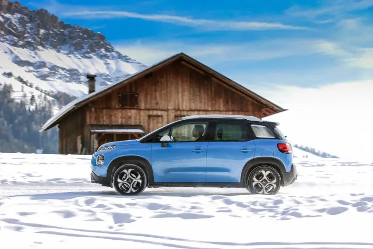 Citroen C3 Aircross sulla neve - 11