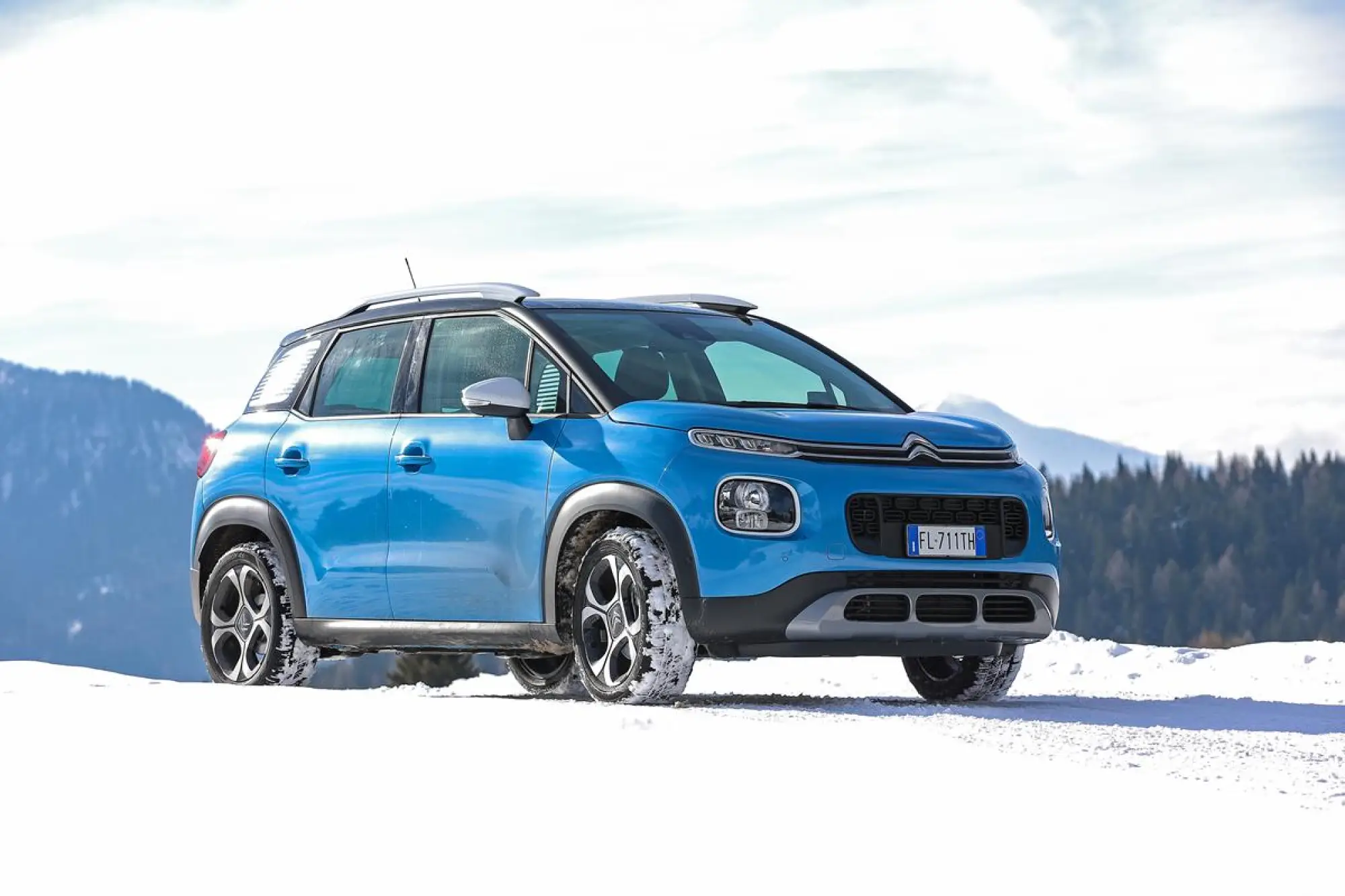 Citroen C3 Aircross sulla neve - 7