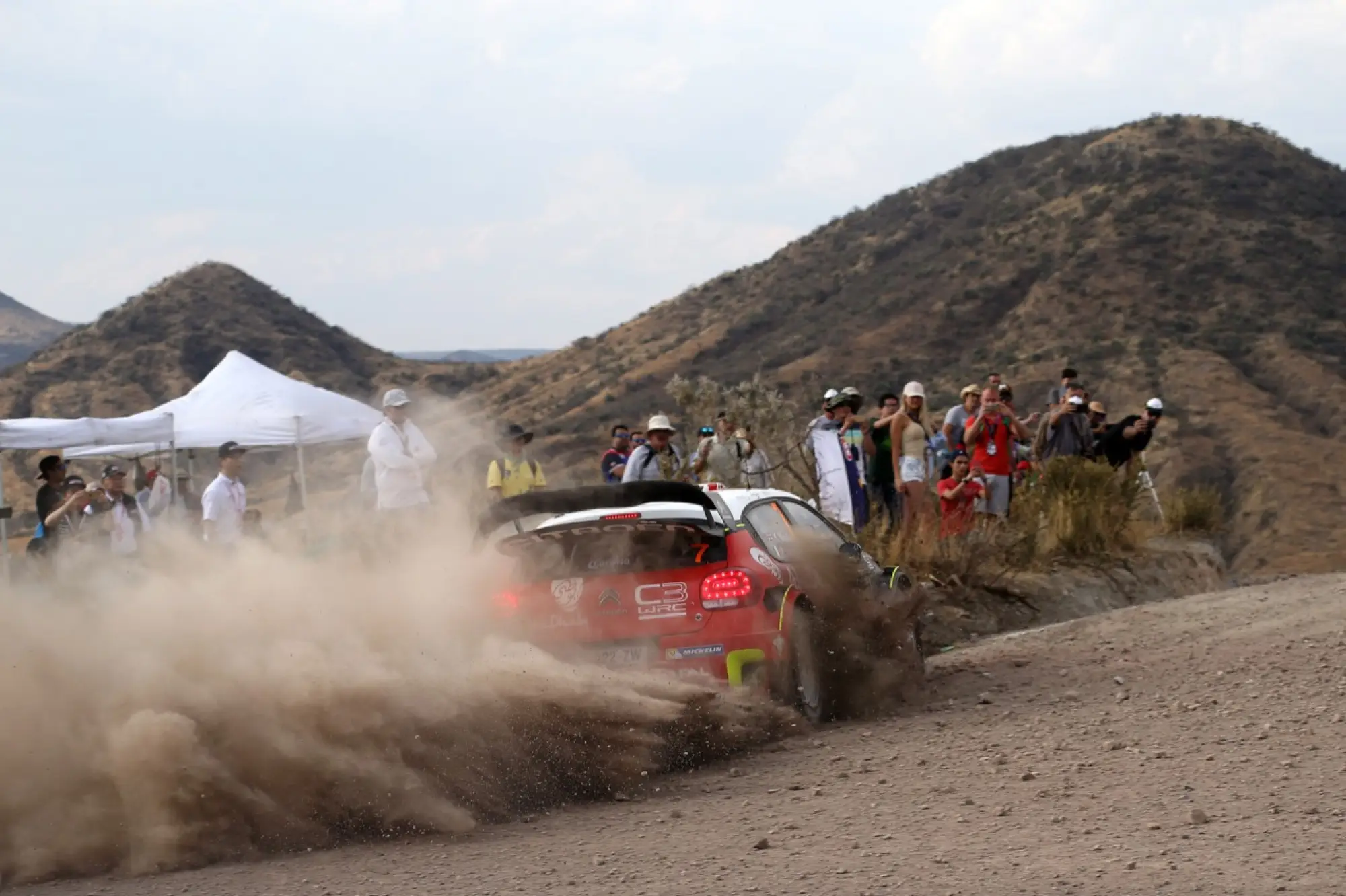 Citroen C3 WRC al Rally del Mexico 2017 - 18