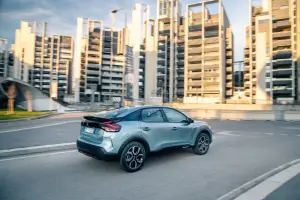 Citroen C4 elettrica - Prova su strada Arese