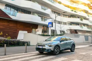 Citroen C4 elettrica - Prova su strada Arese