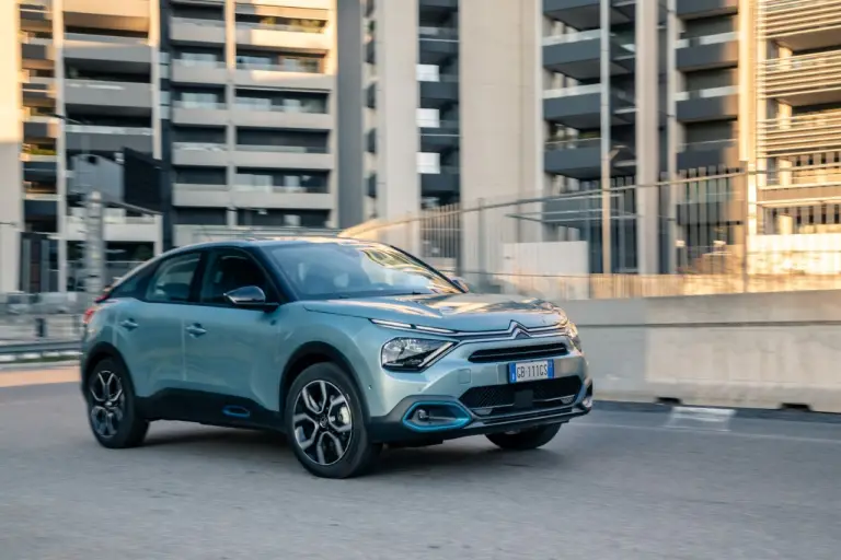 Citroen C4 elettrica - Prova su strada Arese - 4