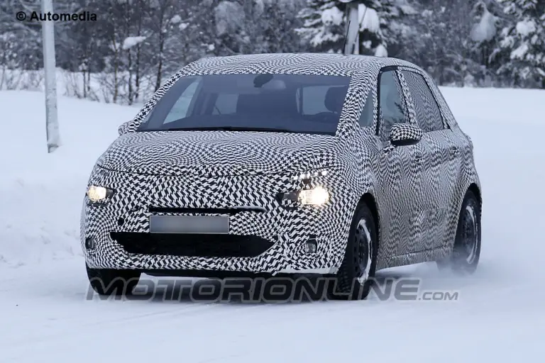 Citroen C4 Picasso 2014 - Foto spia 31-01-2013 - 1