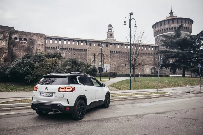 Citroen C5 Aircross Hybrid Plug-in 2021 prova su stada - 14