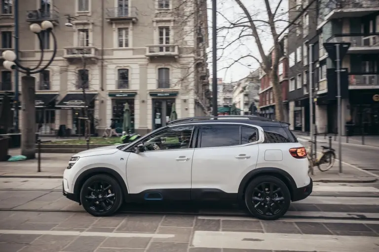 Citroen C5 Aircross Hybrid Plug-in 2021 prova su stada - 11