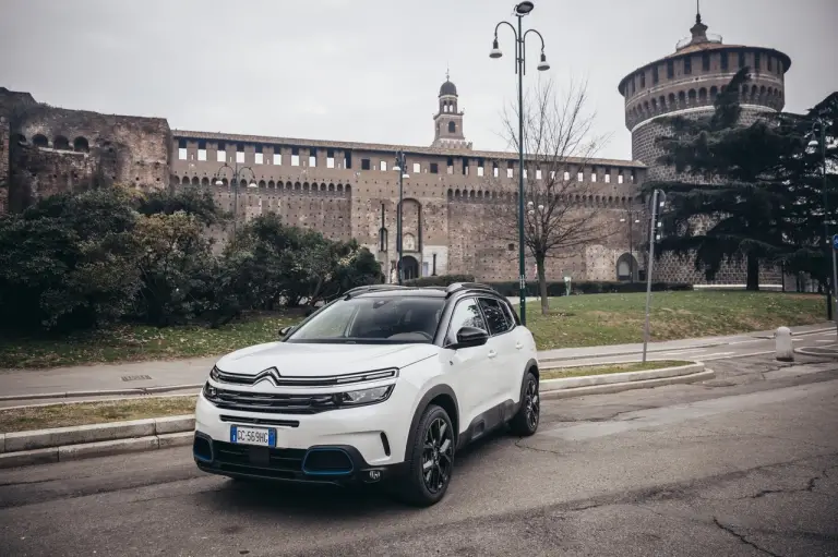 Citroen C5 Aircross Hybrid Plug-in 2021 prova su stada - 8