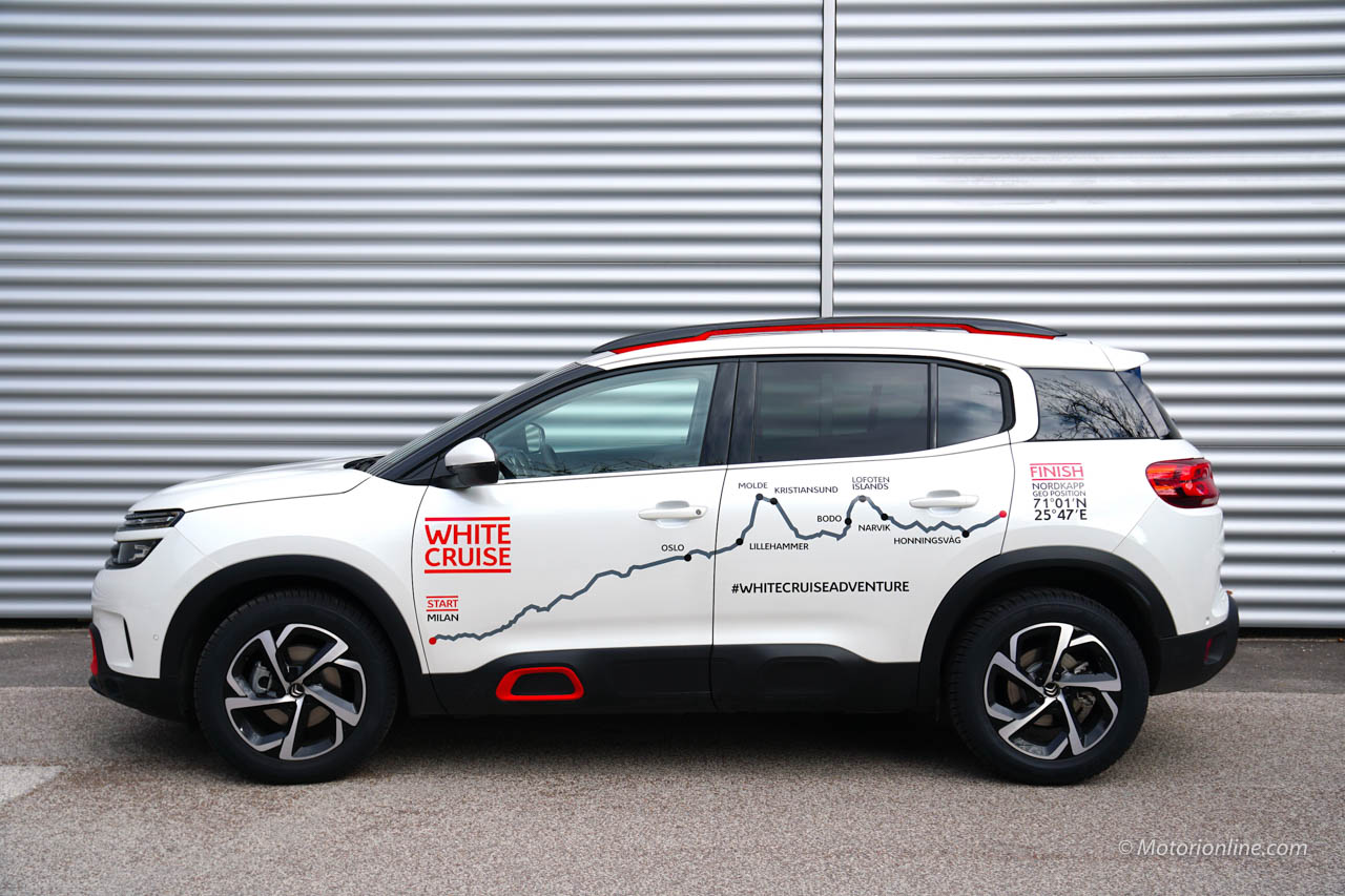 Citroen C5 Aircross White Cruise Adventure