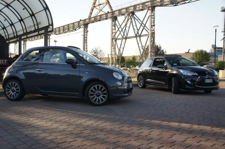 Citroen DS3 Cabrio e Fiat 500C - 3