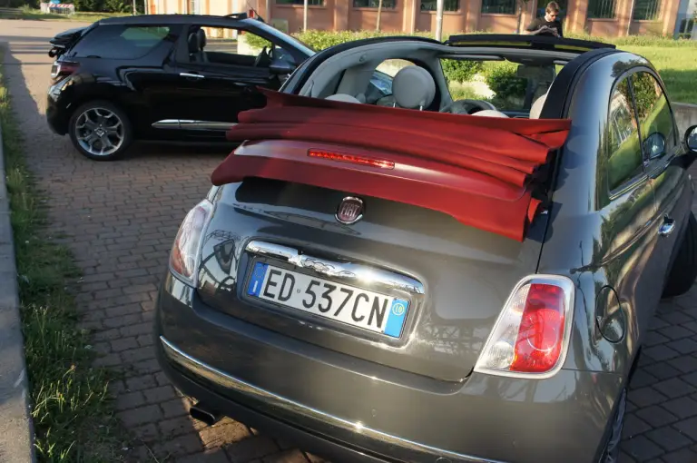 Citroen DS3 Cabrio e Fiat 500C - 6