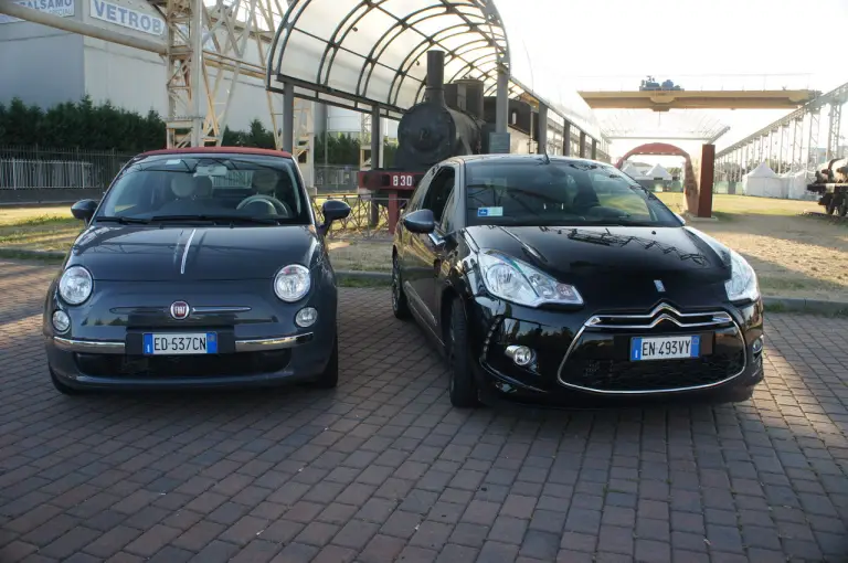 Citroen DS3 Cabrio e Fiat 500C - 31