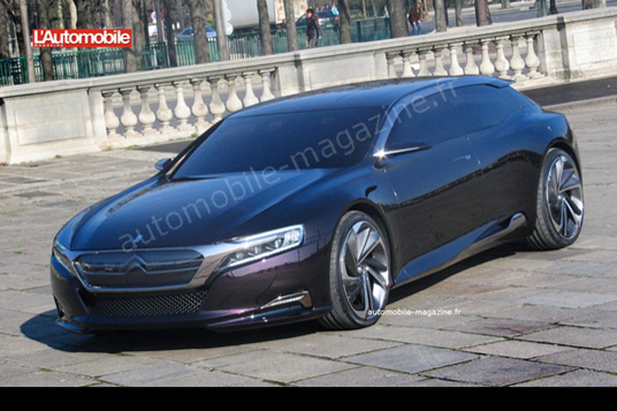 Citroen DS9 Concept foto non ufficiali